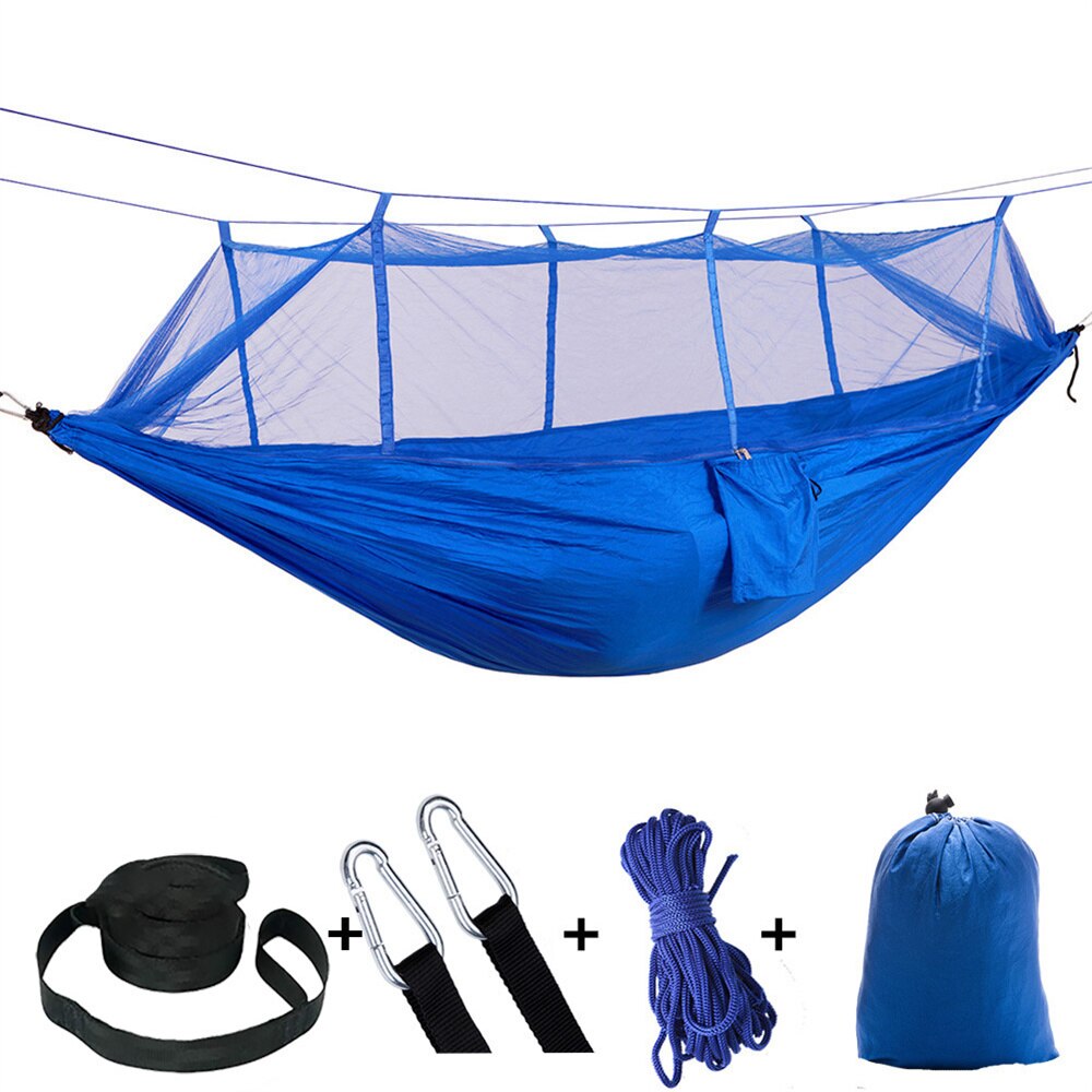 Cheap Goat Tents Parachute Fabric Portable Outdoor Camping Hammock with Mosquito Net  Hanging Swing Sleeping Bed Tree Tent   